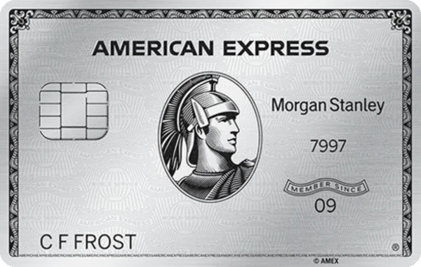 Platinum Card for Morgan Stanley