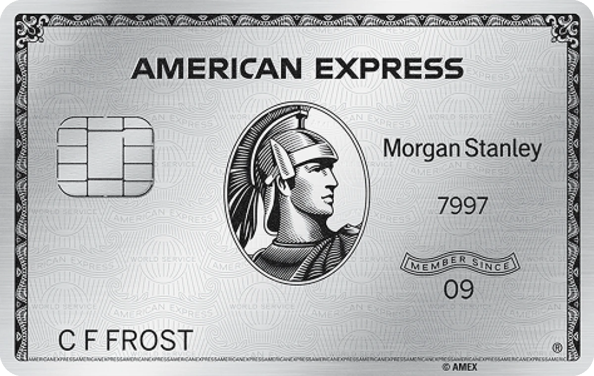 Platinum Card for Morgan Stanley